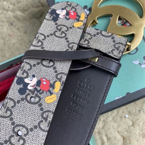 mickey mouse gucci belt|Gucci backpack Mickey Mouse.